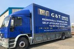G&T Removals and Deliveries van G&T Removals and Deliveries van